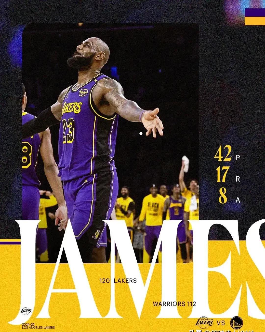 詹姆斯率领湖人大获胜利，连胜三场